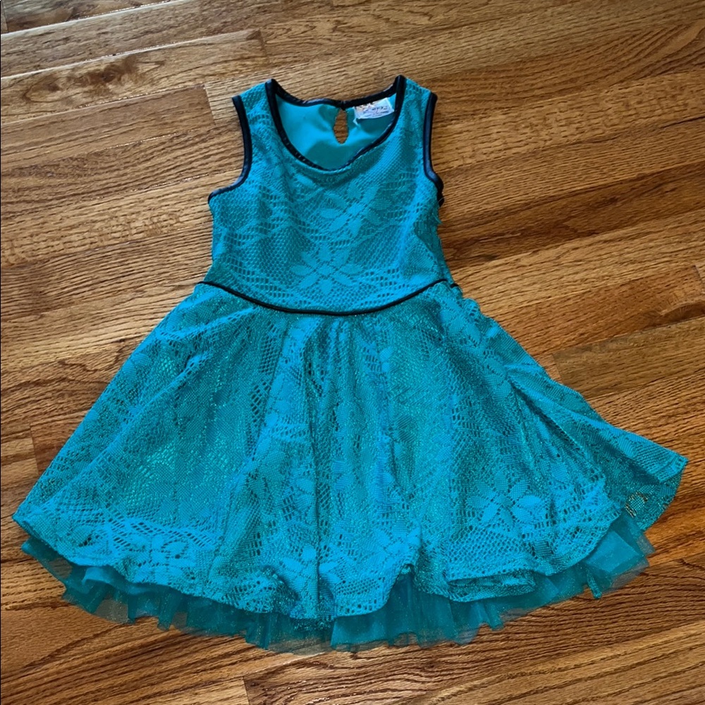 GK Teal Sleeveless Dress